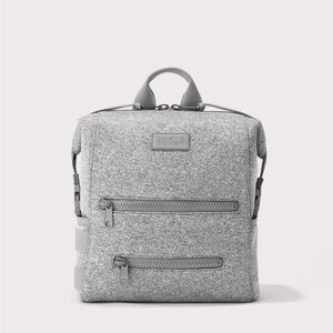 Dagne Dover Medium Info grey diaper bag new